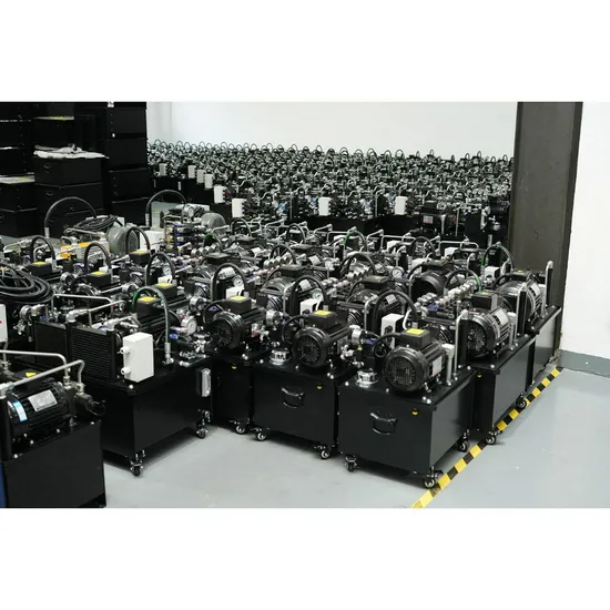 Промышленные гидравлические силовые системы для экологически безопасного использования энергии