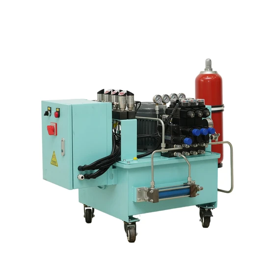 Специальная гидравлическая система с низкой температурой масла для станков с ЧПУ