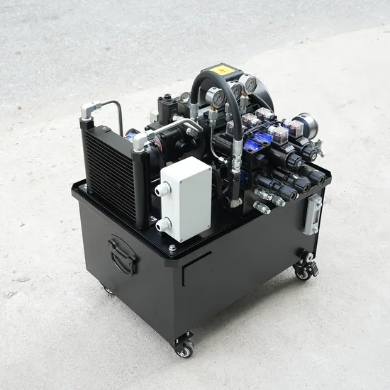 Высокоточная гидравлическая система с ЧПУ для оптимального контроля масла