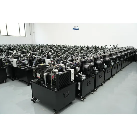 Сверхтихий энергоэффективный гидравлический агрегат для промышленного использования