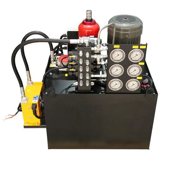 Специальная гидравлическая система с низкой температурой масла для станков с ЧПУ