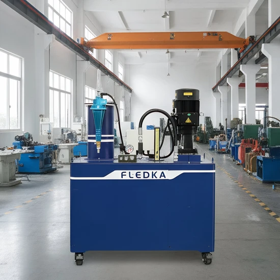 Система фильтрации охлаждающей жидкости через шпиндель с ЧПУ 50 бар для глубоких отверстий