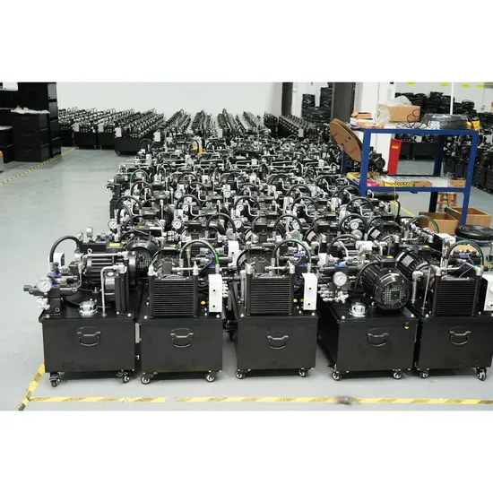 Энергосберегающая гидравлическая силовая установка с прецизионным контролем давления