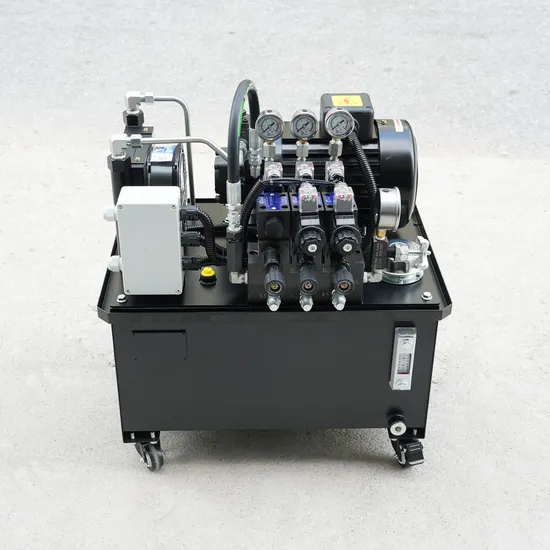 Высокопроизводительная гидравлическая система для прецизионных станков с ЧПУ