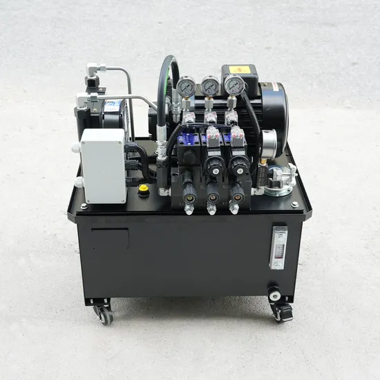 Высокопроизводительная гидравлическая система для прецизионных станков с ЧПУ