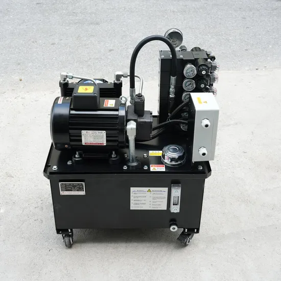 Усовершенствованная гидравлическая система с низкой температурой масла для станков с ЧПУ