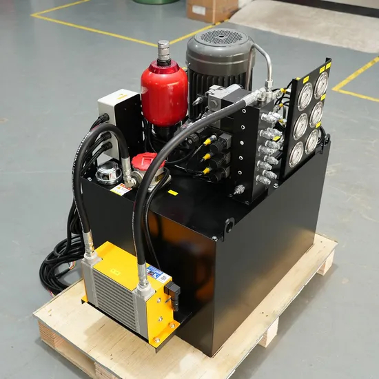 Настраиваемый мультигидравлический блок питания для прецизионной обработки станков при низкой температуре масла