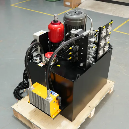 Энергосберегающая нестандартная гидравлическая силовая установка с прецизионным управлением