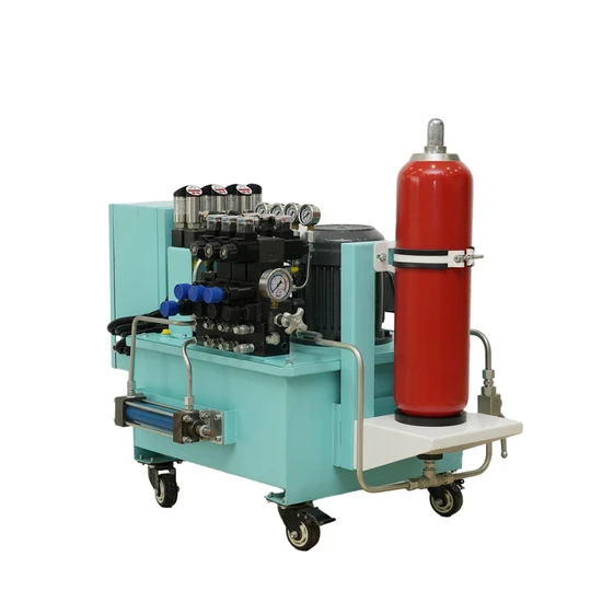 Специальная гидравлическая система с низкой температурой масла для станков с ЧПУ